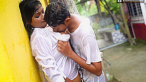 Young Boy In Hot Sucharita Bhabhi Outdoor Showring And Fuck With A Hindi Audio )