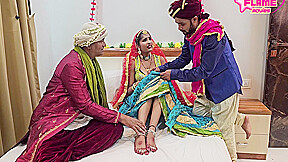 Hot Indian Bahu Fucked Rought By Old Stepfather In Law