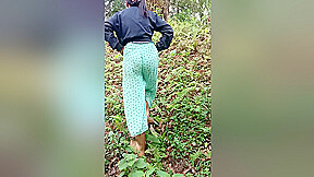 Sex With My New Girlfriend At Jungle