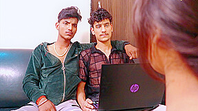 Threesome Sex Between The Horny Couples In The Hot Night With Hindi Sex