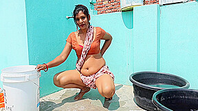 My Neighbour Aunty Showing Her Black Pussy To Me