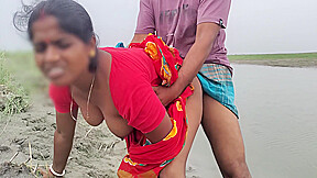 Deshi Bowdi Fucking Alone Beside A River Outdoor