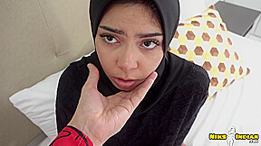 Muslim Hijabi Teen 18+ Caught Watching Porn And Gets Ass Fucked By Step Bro