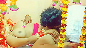 First Night – Virgin Wife’s First Hard Fuck In Her Wedding Night