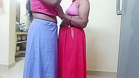 Indian Tamil Aunty Lesbian Romance Show