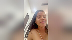 Indian Cute Gf Riding Bfs Dick