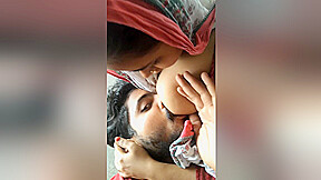 Kissing And Boobs Sucking Girlfriend Shibraaa Sexy And Boyfriend Shahmir Sexy