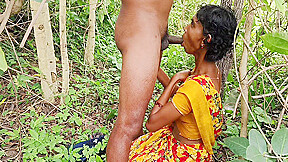 A Hottest Girl Was Gone To Her Owner Work To Jungle Cutting Ther Her Owner Was Asking Her Pussy For Fucking Then She Was Told Ok