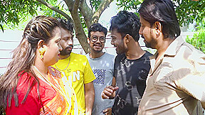Desi Mallu Bhabhi Hardcore Different Position Of Sex With Four Local Desi Boys When She Was Alone At Home ( Gangbang )