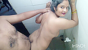 Indian Wife Sex With Her Husband In Bathroom