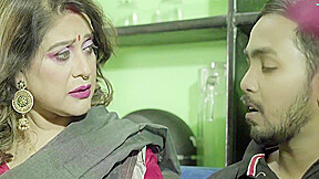 Stepson Sharing Horny Fuck With Hot Granny