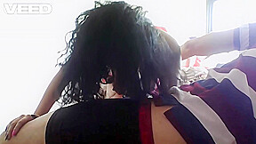 Rikki Lee In Blowjob Sucking Bbc Neighbor Deepthroat Queen Ebony Brown Skin Milf